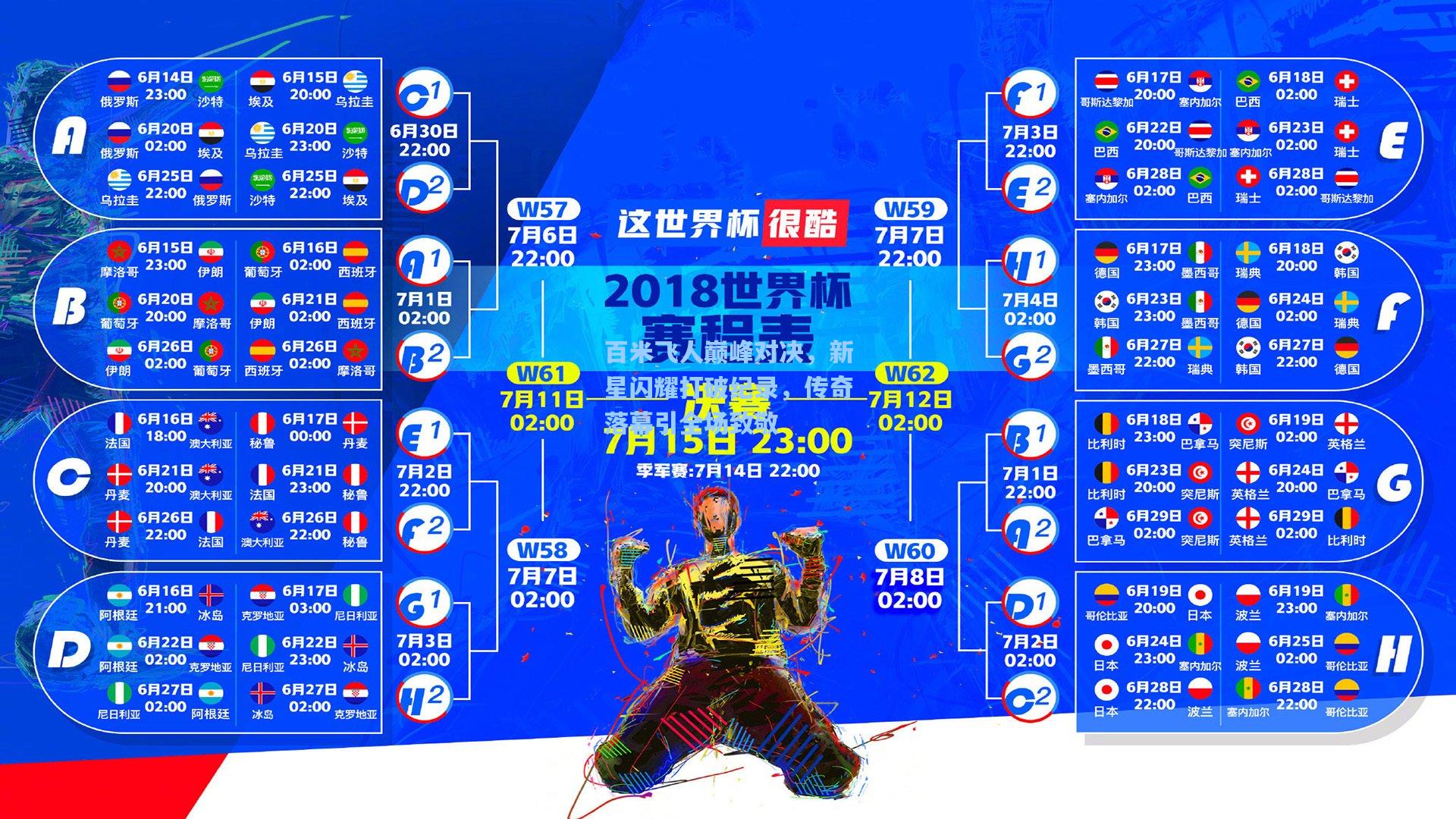 百米飞人巅峰对决，新星闪耀打破纪录，传奇落幕引全场致敬